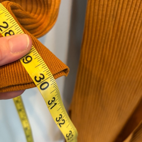 Meadow Rue Ribbed Duster Cardigan Size L - Picture 11 of 11